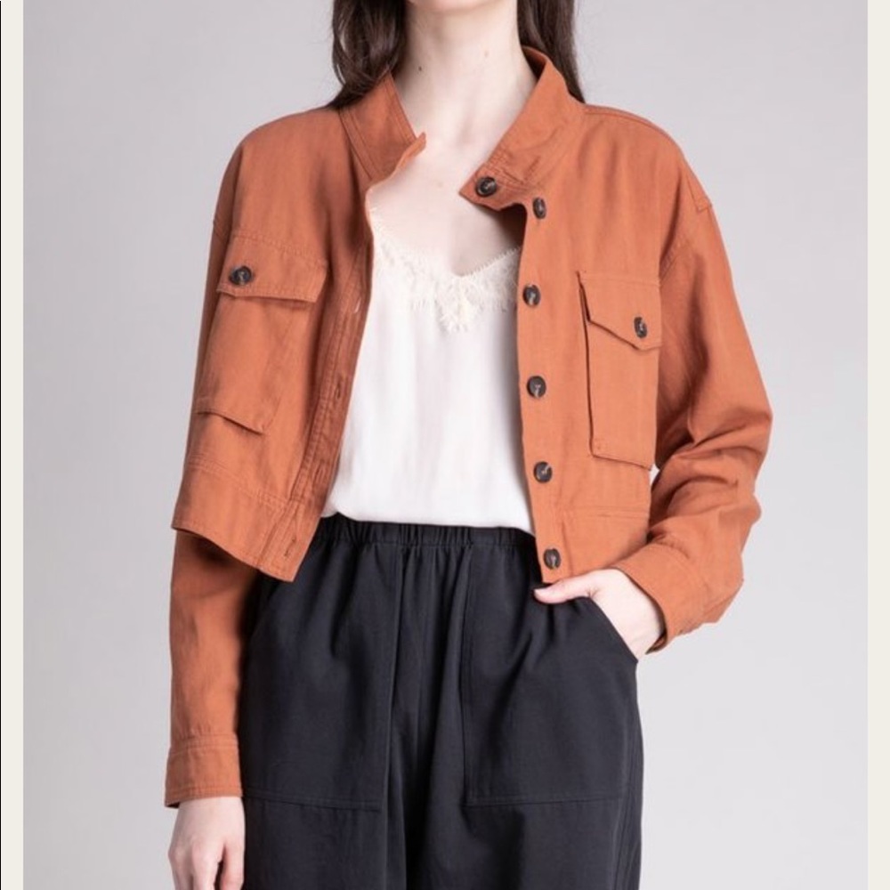 Grade & Gather crop jacket